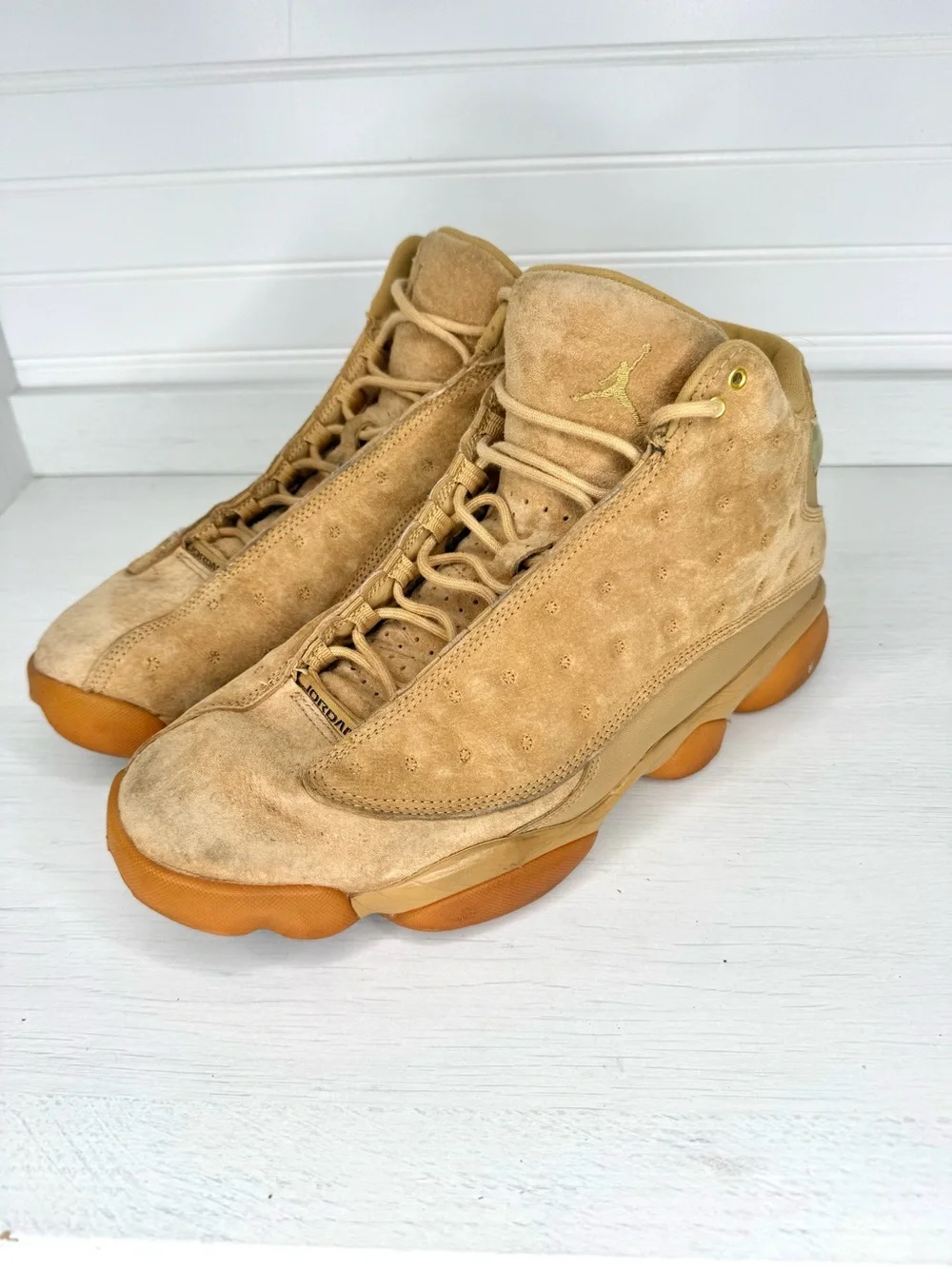 Air Jordan 13 Retro Wheat Suede Men's Shoes Size 12
